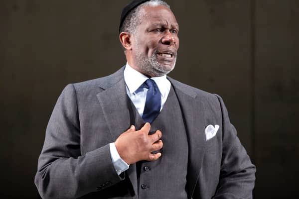 John Douglas Thompson as Shylock in The Merchant of Venice