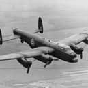 A commemorative flight of a Lancaster bomber, carrying members of the original Dambusters squadron from Biggin Hill to Lincolnshire, in 1967 (Picture: Hulton Archive)