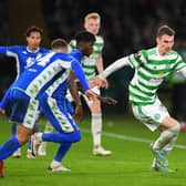 The former Celtic youngster has left the EFL League Two club after just 90 days. Cr: SNS Group.