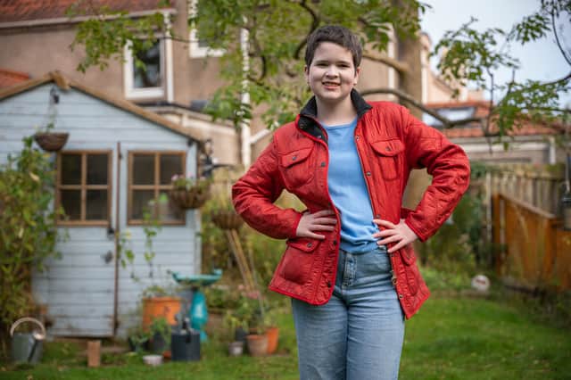 Rosa Ross, 14, from Edinburgh, who was selected as winner of the Boundary Breaker of the Year category for her resilience and selfless determination, after she refused to let a diagnosis of non-Hodgkin lymphoma stop her from doing her Duke of Edinburgh's Award