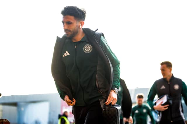Greg Taylor wants to stay at Celtic until the end of the season amid interest from Dinamo Zagreb. (Photo by Ross MacDonald / SNS Group)