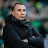 Celtic manager Brendan Rodgers during the 3-0 win over St Mirren at Celtic Park. (Photo by Craig Williamson / SNS Group)