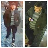 Police have released these CCTV images in the wake of an attack outside a Glasgow nightclub last year