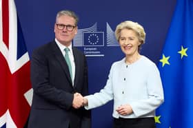 Keir Starmer has said he wants a reset of EU-UK relations (Picture: Benjamin Cremel/pool)