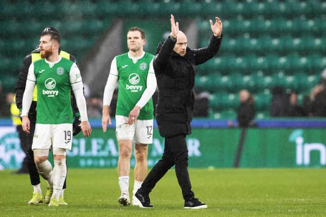 Hibs head coach David Gray has recovered after a bad start.