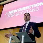 Scottish Labour leader Anas Sarwar delivers his first speech of the New Year at Glasgow University on Monday January 6, 2025.   Picture: Andrew Milligan/PA Wire