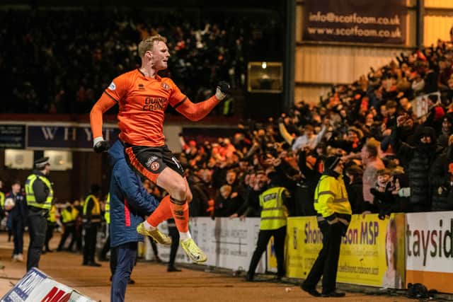 Sam Dalby has been a key player for Dundee United.