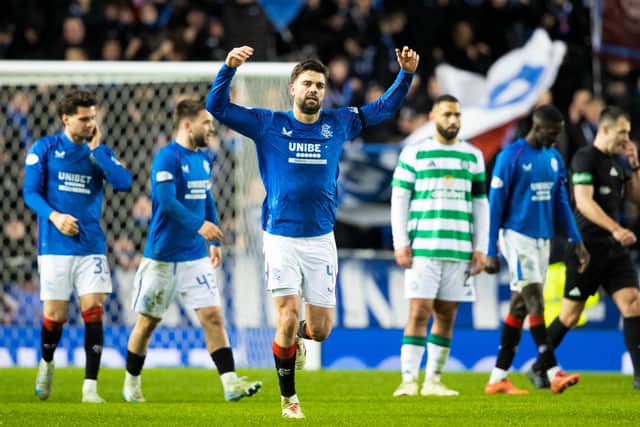 Rangers won the Old Firm clash but are languishing behind Celtic.
