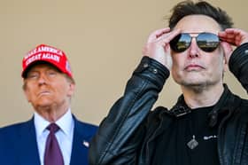 The claims made about Keir Starmer by Elon Musk, seen with Donald Trump, are ridiculous and unfounded (Picture: Brandon Bell)