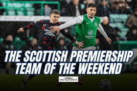 Here is the Scottish Premiership team of the weekend - including four Celtic players. Cr: SNS Group.