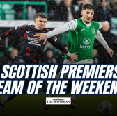 Here is the Scottish Premiership team of the weekend - including four Celtic players. Cr: SNS Group.