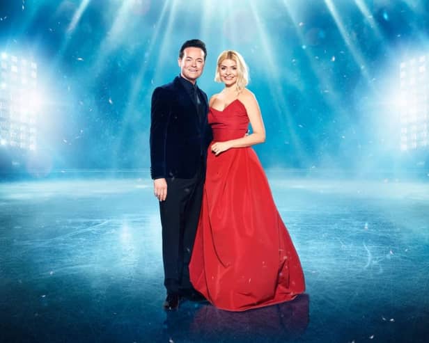 Stephen Mulhern and Holly Willoughby are back to present Dancing on Ice.