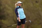 Three-time LET winner Carly Booth pictured during the Rose Ladies Series at Bearwood Lakes Golf Club in 2022 