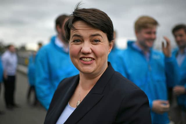 Former Scottish Conservative leader Ruth Davidson's centre-right policies worked in the past and can do so again (Picture: Jeff J Mitchell)