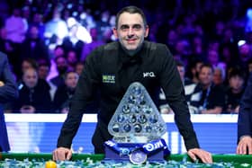 Ronnie O'Sullivan is the Masters defending champion.