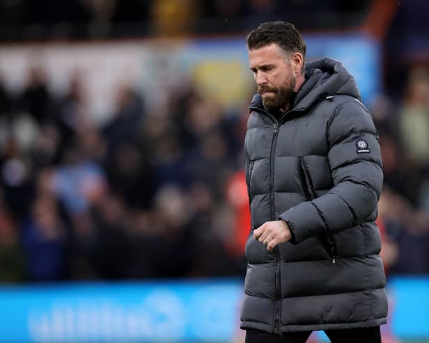 Rob Edwards has been sacked as Luton Town boss. (Photo by David Rogers/Getty Images)