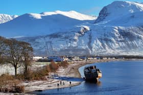 Loch Linnie and Ben Nevis today