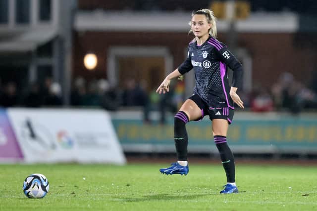Scotland midfielder Sam Kerr has joined Liverpool on loan from Bayern Munich. (Photo by Christof Koepsel/Getty Images)