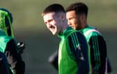 Celtic forward Johnny Kenny is back with the first team squad after his successful loan spell with Shamrock Rovers. Cr: SNS Group.