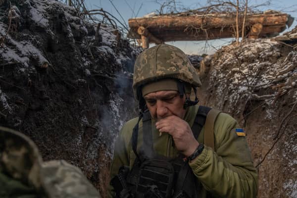 The fight to defend Ukraine's borders is also about defending international law that outlaws seizing territory by conquest (Picture: Roman Pilipey)