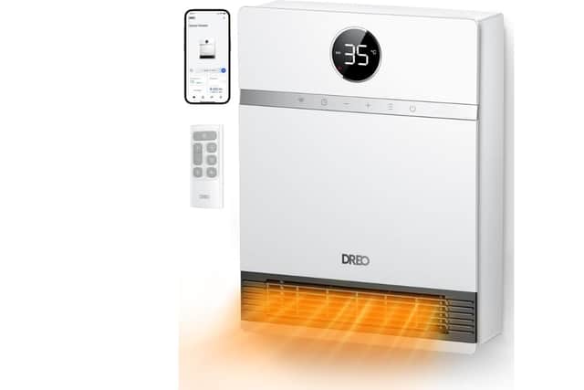 4. Dreo Smart Electric Wall Heater
