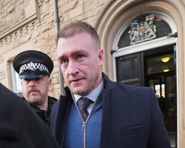 Stuart Hogg could be stripped of his MBE