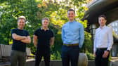 John Polson, Rovtech CEO (third from left) with Ventex team
