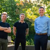 John Polson, Rovtech CEO (third from left) with Ventex team