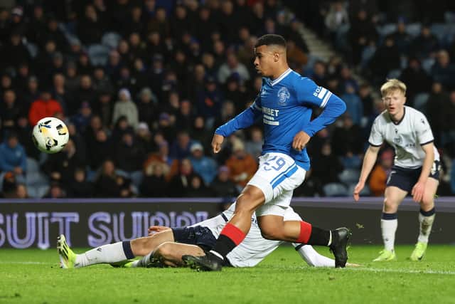 Hamza Igamane has been excellent form at Rangers over the festive period.