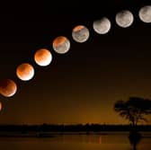 A lunar eclipse can see the moon turn a dramatic shade of red.