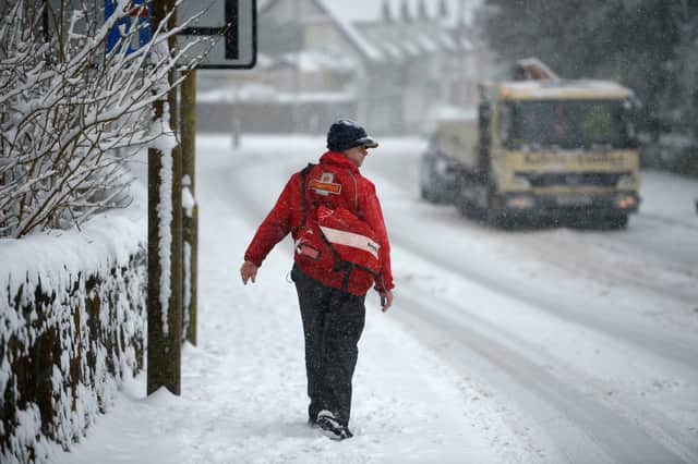 Royal Mail has issued a statement about deliveries in Sheffield after days of ice and snow.