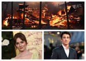 Many celebrities have sadly lost their homes in the fires raging in Los Angeles. (Photo: Getty Images)