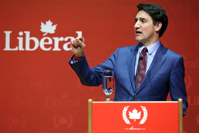 Canada's Prime Minister Justin Trudeau has announced his resignation and will stand down when a replacement is found (Picture: Dave Chan)