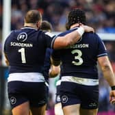 Scotland props Pierre Schoeman and Zander Fagerson.