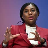 Conservative leader Kemi Badenoch should think again about jumping on Elon Musk's bandwagon (Picture: Justin Tallis)