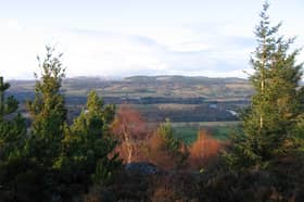 The Belladrum Estate as viewed from Phoineas Hill. The owner, Joe Gibbs, is seeking protection of the designed landscape of his estate from a new high-powered powerline that will run past his property. PIC: Geograph.org/Craig Wallace.