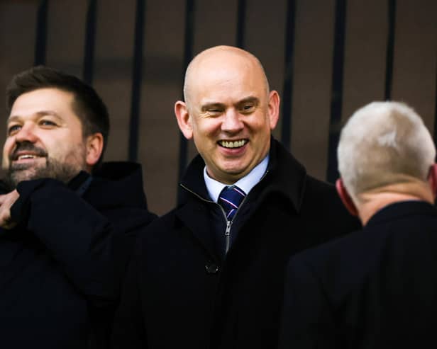 Rangers chief executive officer Patrick Stewart. (Photo by Craig Williamson / SNS Group)