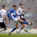 Lyndon Dykes of Birmingham City scores his team's second goal during the Emirates FA Cup third round victory over Lincoln City at St Andrew's. (Photo by Mark Thompson/Getty Images)