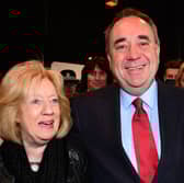 Moira and Alex Salmond in 2015