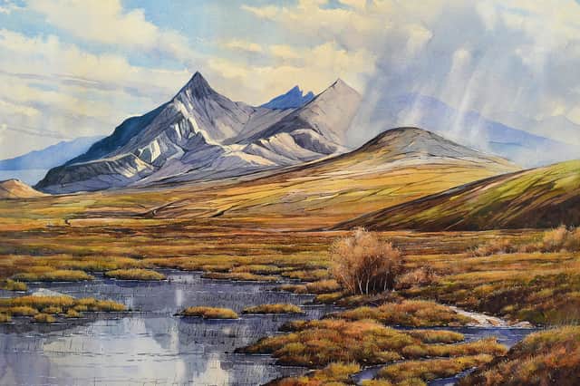 The Plovers Call, Sgurr nan Gillean, by Derek Robertson