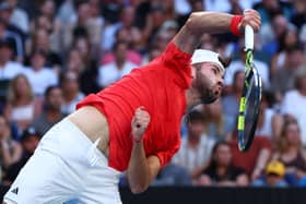 Jacob Fearnley moved into the second round of the Australian Open.