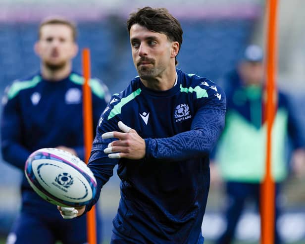 Scotland rugby internationalist Adam Hastings
