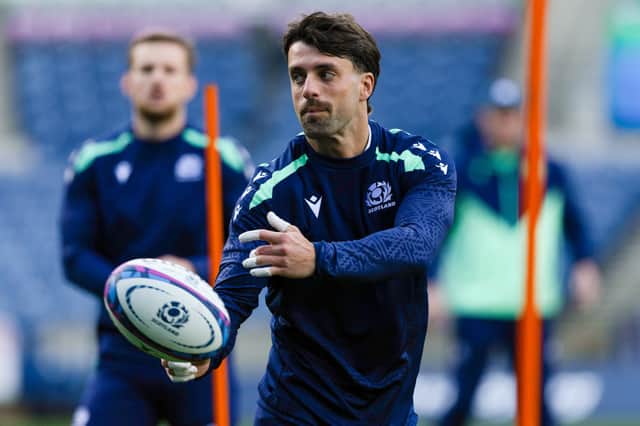 Scotland rugby internationalist Adam Hastings