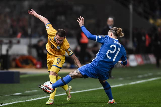 Kazakh winger Islam Chesnokov is on Hearts' radar.