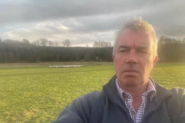 Stuart Annand farms at Ruthven, near Kingussie