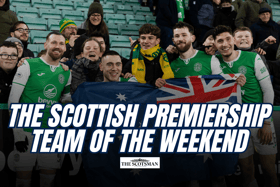 Here are the XI players who made this weekend's Scottish Premiership team of the weekend. Cr: SNS Group.