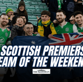 Here are the XI players who made this weekend's Scottish Premiership team of the weekend. Cr: SNS Group.