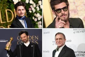 Four of the leading contenders for the Best Actor Oscar.