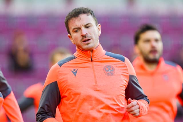 Motherwell's Andy Halliday has hinted that a good friend is close to signing for Aberdeen. (Photo by Mark Scates / SNS Group)
