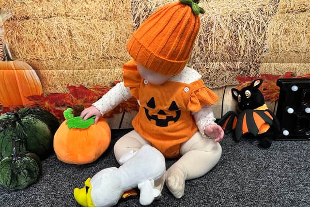 Baby Talia. Picture: Anna Jackson/SWNS